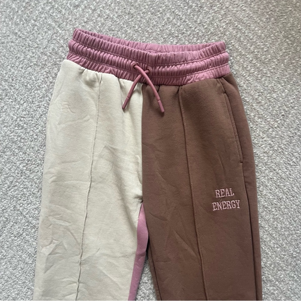 Zara Colorblock Sweatpants - Picture 4 of 8
